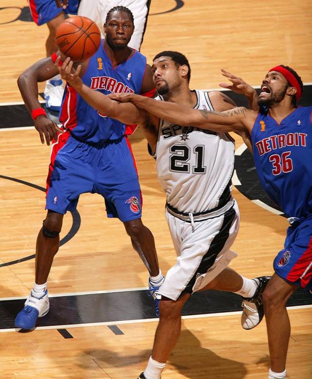 活塞VS马刺,一场经典对决的回顾 活塞VS马刺,一场经典对决的回顾